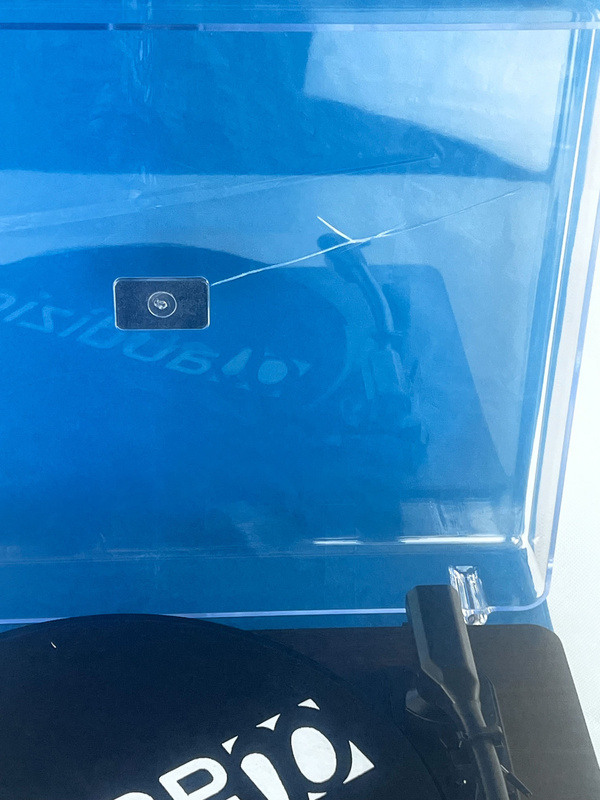 Gramofon RP330D Audizio głośniki BT brązowy