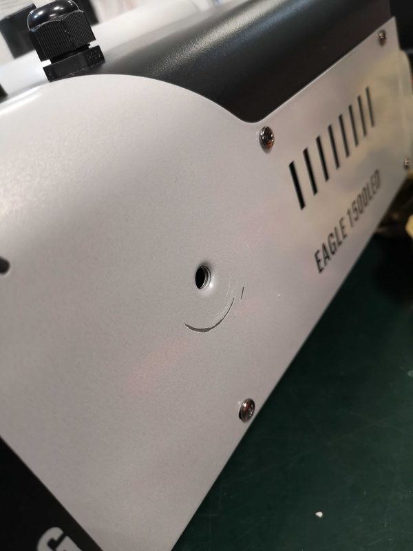 Wytwornica dymu z LED RGB 1500W Eagle 1500LED dwa piloty/ Firefog