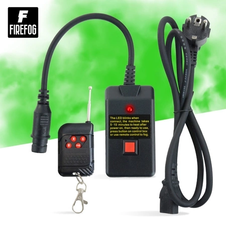 Wytwornica dymu z LED RGB 1500W Eagle 1500LED dwa piloty/ Firefog