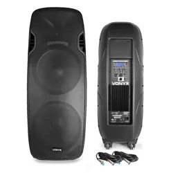 Kolumna aktywna AP215ABT 1200W 2x15" USB MP3 Hi-End Vonyx