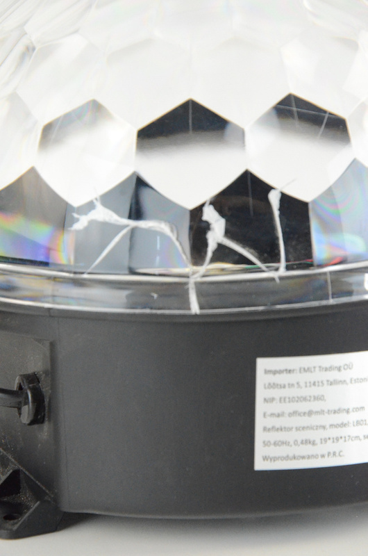 Półkula LED 6x1W RGBWOP LED Magic Ball Firefog