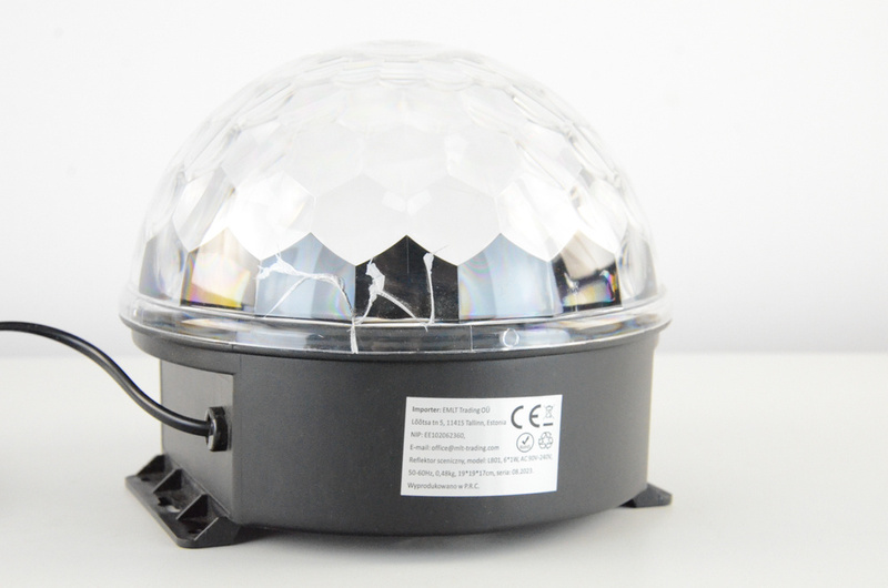 Półkula LED 6x1W RGBWOP LED Magic Ball Firefog