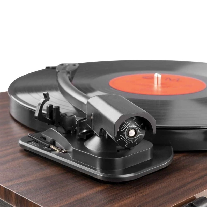 Gramofon RP330D Audizio głośniki BT brązowy