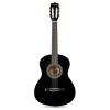 Gitara klasyczna 3/4 dla dziecka młodzieżowa SoloArt Max czarna+ akcesoria