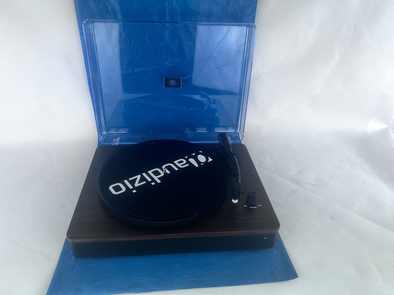 Gramofon RP330D Audizio głośniki BT brązowy