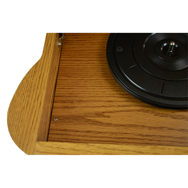 Gramofon Memphis BT CD DAB+ FM USB jasne drewno + winyl