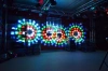 Zestaw oświetleniowy BeamZ 4-Some 4x 57 diod LED RGBW DMX