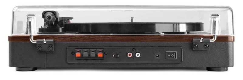 Gramofon RP330D Audizio głośniki BT brązowy