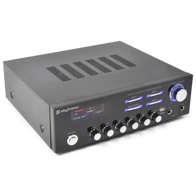 Wzmacniacz Stereo Karaoke Skytronic AV-120