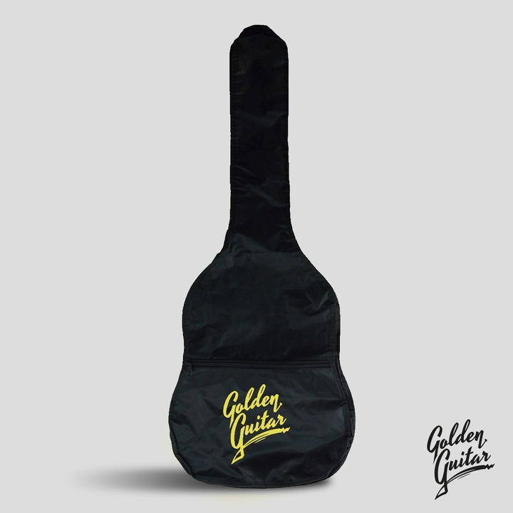 Gitara klasyczna 4/4 39" kolor czarny Guitar+ pokrowiec tuner struny kostki