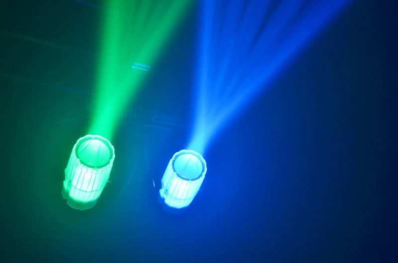 Zestaw oświetleniowy BeamZ 2-Some 2x 57 diod LED RGBW - przezroczysty
