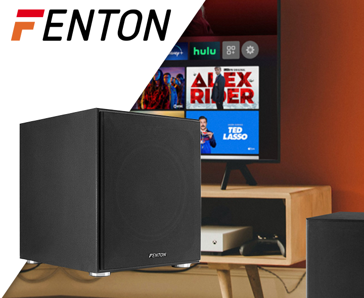 Subwoofer aktywny 12'' 400W SHFS12B Fenton